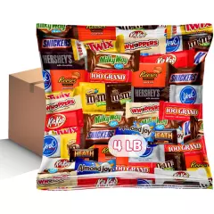 Assorted Chocolate Variety Pack - 4 LB Individually Wrapped Candy