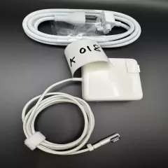 Apple 60w Magsafe 1 L-Tip Power Adapter + NEW Extension Cable