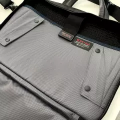 TUMI Alpha 2 T-Pass® Screen Slim Black Laptop Briefcase Ballistic Nylon 26516D2