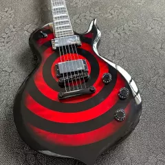 Wylde Audio Odin Grail Gangrene electric guitar red black top maple neck