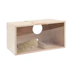 Caja de Cría Transparente para Aves Nido para Periquitos y Cacatúas Accesorios