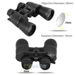 50mm Tube 10x-180x100 Zoom Binoculars Telescope Waterproof Day/Night Vision+Case