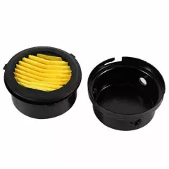 2pc Air Compressor Metal Filter Intake Filter Noise Muffler Silencer 1/2PT 20mm