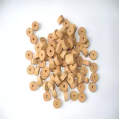 100 CORK RING 1"X1/2" GRADE A BORE 1/4" 