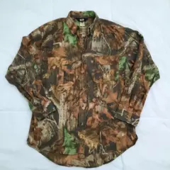 Vtg Walls Realtree Timber Advantage Camo Shirt Button Up Sz Medium Regular GUC!!