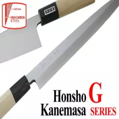 Kanetsune Seki Japan G-07 Yanagiba White Steel 360mm Kitchen Cutlery Chef Knife