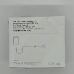 Apple A1385 5W USB Wall Charger Cube Power Adapter for iPhone - White MD810LL/A