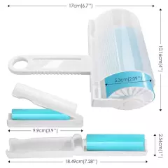 Lint Roller, Reusable Washable Lint Roller Sticky Lint Remover Pet Hair Remov...