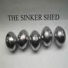 8 oz egg sinkers / weights - quantity of 3/6/12/25/50/100/250 - FREE SHIPPING