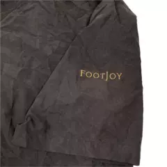 FootJoy Golf Men’s S/S Windbreaker Pullover Rain Jacket Black • Medium