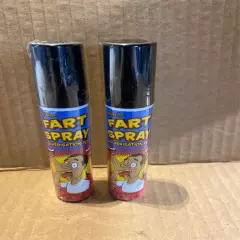 2x Cans Of Fart Bomb Spray Stinky Smelly Gas Stink Bombs Gag Gift Prank Joke