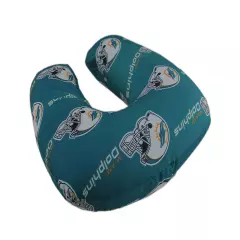 NFL Miami Dolphins Beaded Travel Neck Pillow