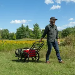 Elevate Outdoor Hitch-Mounted Cargo Carrier and Game Cart