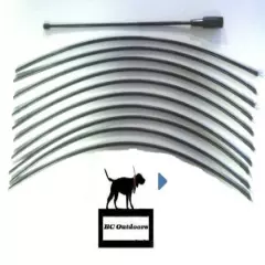 Garmin Alpha 100 Flexible 14" & 10 - TT15 /T5 Tuff Skin Long Range Antenna set