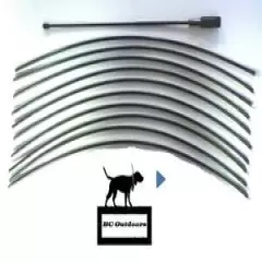 Garmin Alpha 100 Flexible 18" & 10 - T5 or TT15 Tuff Skin Long Range Antenna set