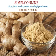 BULK 1.5 KG Organic Ginger Powder - Herbs Spices - Premium Grade Ginger Powder