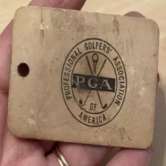 Ken Tipton Golf Professional Sunset Valley Country Club Omaha Nebraska Bag Tag