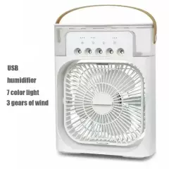 3 in 1 Fan Air Conditioner Household Small Air Cooler LED Night Light Portable H