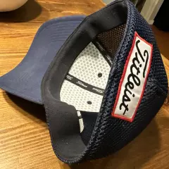 Titliest Pro V1 FJ Foot Joy Golf Fitted Hat L/XL NAVY BLUE Very CLEAN