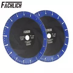 2pcs 9 inch Diamond Cutting Blades Circular Saw Multi Cutter Grinder Wheel Discs