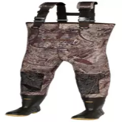 4mm Titanium Duck Blind Camo Hunting Neoprene Wader Lug Boots Size 9 King