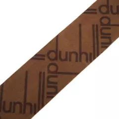 Dunhill Brown 100% Cashmere Shawl with Fringe