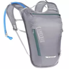 CamelBak Classic Light Bike Hydration Pack 70oz, Gunmetal/Hydro #045 