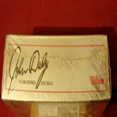 WILSON LIMITED EDITION JOHN DALY NEW SEALED IN BOX 12 LONG DISTANCE GOLF BALLS