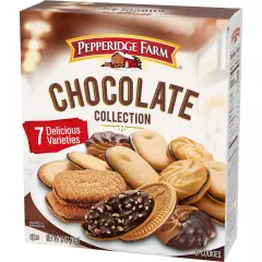 Chocolate Collection, 7 Cookie Varieties, 13-Oz Box