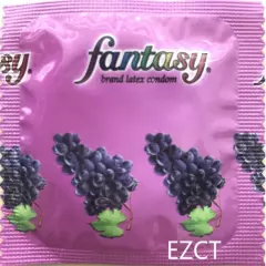 Fantasy Flavored Condoms Pack 12 Condoms : Variety of Flavors Such as VANILLA, S