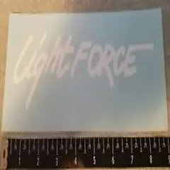 Lightforce Performance Lighting White Peel N' Stick OEM Sticker Decal Vinyl