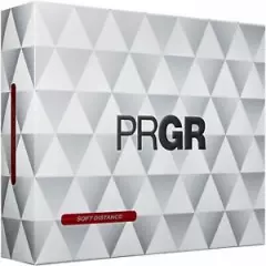 Pro Gear PRGR PRGR Soft Distance Golf Balls White One Dozen GB951WH