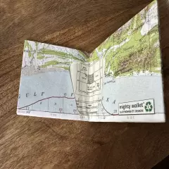 Mighty Wallet Tyvek Map