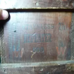 Vintage Winchester Ammunition Box, crate.