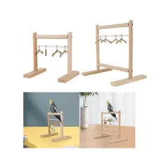 Parrot Perch Stand Bird Supplies Hanger Closet Organizer Bird Clothes Rack