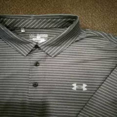 Under Armour Golf Shirt Men's XXL "BQ Golf" Worn Once EXCELLENT CONDITION