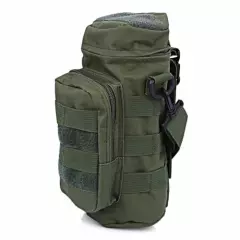 Camouflag Tactical Military Molle Travel Water Bottle Bays Kettle Carrier Holder