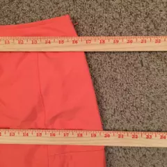 Izod X-Tra Dry Skort Size 8 A-Line Short Orange Pockets