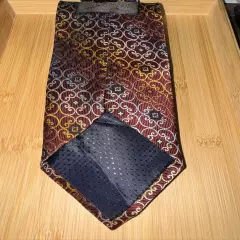 Giorgio Bissoni Multicolor Geometric Polyester Tie - 58L 4.0W