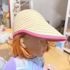 Weave cap made for 18'' American girl doll hat