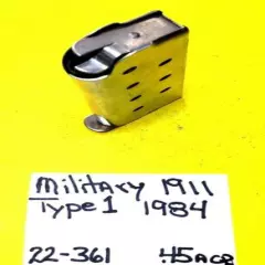 FIVE 1984 US Military Issue S.S. 1911 SEALED MAGAZINE.45 ACP 7 Round Magazines 