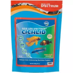 New Life Spectrum Cichlid Color Enhancing Nutrition Fish Food 600g 702123