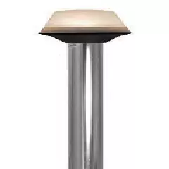 Attwood 5100-24-1 All-Round Frosted Globe Pole Light 24”