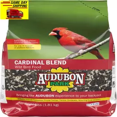 Audubon Park Cardinal Blend Wild Bird Food, Cardinal Bird Seed for outside Feede