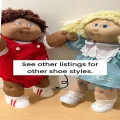 Cabbage Patch Kids ATHLETIC Two-Stripe Tennis Shoes ~ 10 Shoe Colors ~ You pick