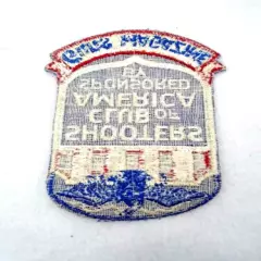 Vintage Shooters Club of America Sponsored by Guns Magazine Embroidered Patch 