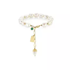 Natural Zircon Pearl Bracelet Luxury Jewelry