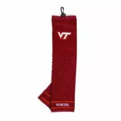 Virginia Tech Hokies NCAA Tri-Fold Embroidered Golf Towel,Officially Licen