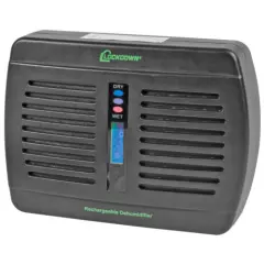 Lockdown Rechargeable Dehumidifier Black 1092878