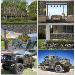 3D Bulk Roll Camo Netting for Hunting Military Decoration Sunshade